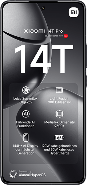 Xiaomi 14T Pro Titan Black