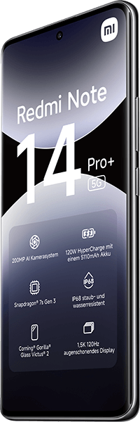 Xiaomi Redmi Note 14 Pro+ 5G Midnight Black #3