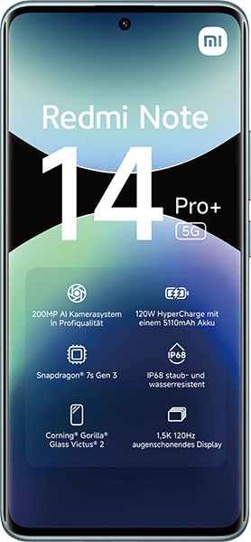 Xiaomi Redmi Note 14 Pro+ 5G Frost Blue