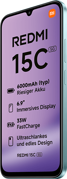 Xiaomi Redmi 15C 5G Mint Green #3