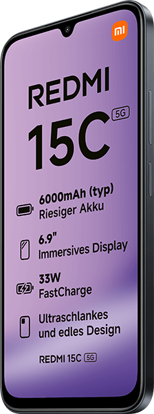 Xiaomi Redmi 15C 5G 128GB Midnight Black #3