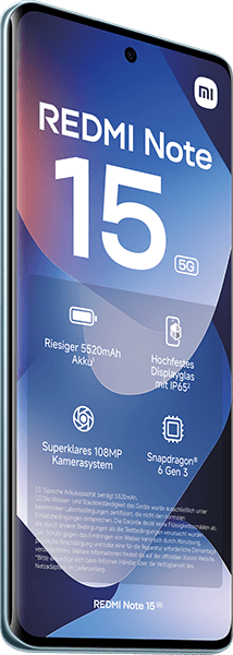 Xiaomi REDMI Note 15 5G 128GB Glacier Blue #4