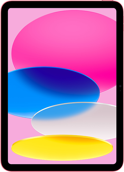 Apple iPad 10.9 10. Gen Cellular 64 GB Rosé Bundle mit 15 GB LTE